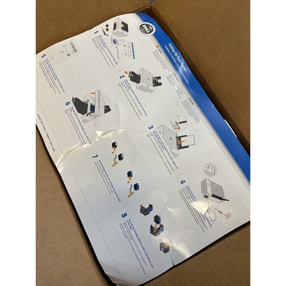 Dell Photo AIO Printer 924, New In Box With Manual And Ink - Beauty - Picture 7 of 7